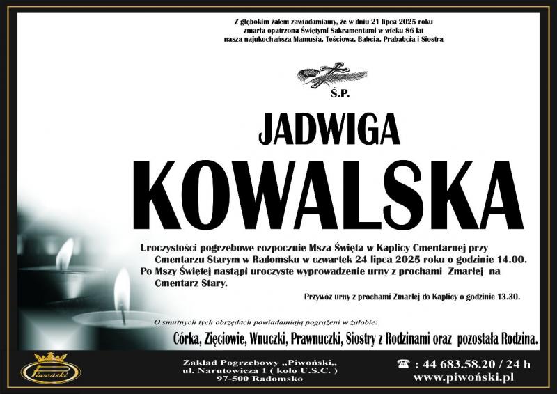 Jadwiga Kowalska