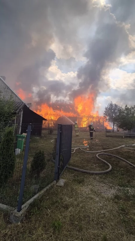 Płoną trawy i szumią knieje, podpalacze są wśród nas