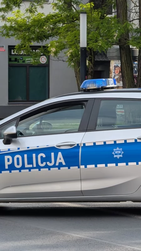 Kolizja na skrzyżowaniu Narutowicza z Piramowicza. To było wymuszenie pierwszeństwa