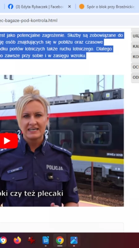 Policjanci apelują: pilnuj bagażu, nie daj się okraść