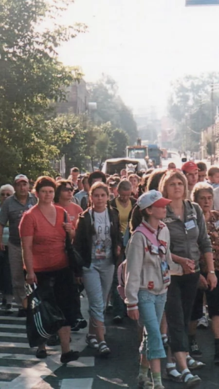 Przedbórz pielgrzymuje od pokoleń. To wspólna rodzinna tradycja