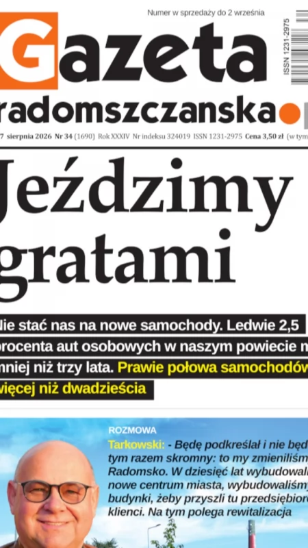 Sprawdź, o czym przeczytasz w najnowszym wydaniu Gazety Radomszczańskiej