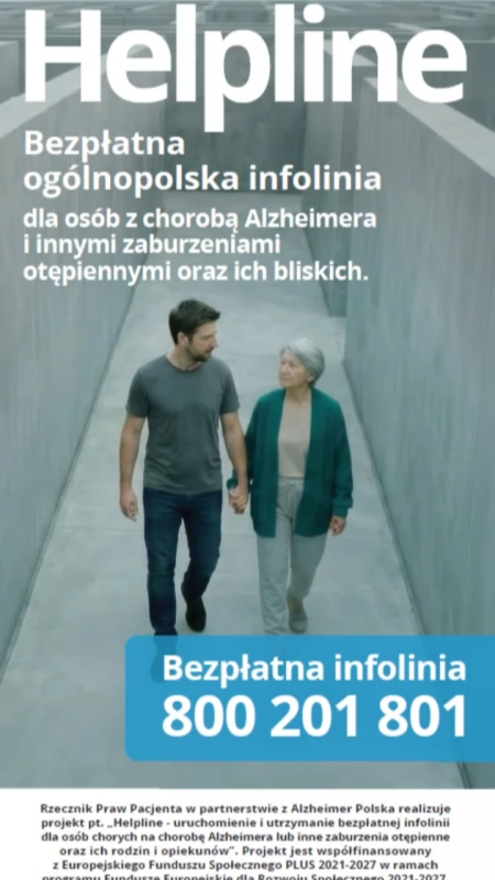 Rodziny osób z demencją wreszcie mają się do kogo odezwać