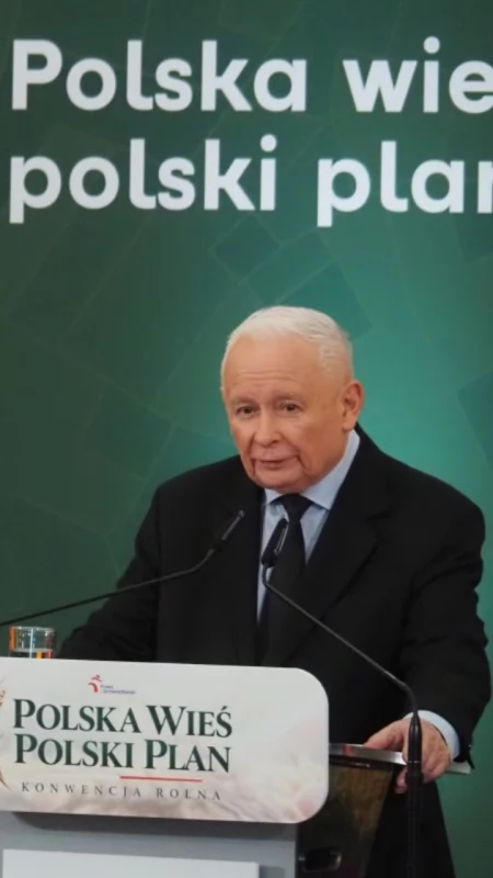 Kaczyński w gminie Dobryszyce: Unia chce opiłować rolników, bo są konserwatywni. Żeby zwyciężyło lewactwo [ZDJĘCIA]