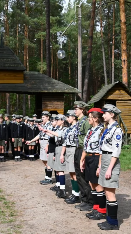 [ZDJĘCIA] Zlot Drużyn Hufca ZHP Radomsko w stanicy w Białym Brzegu