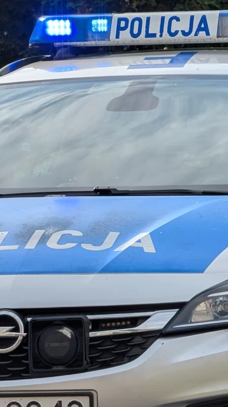 Uwaga! Wypadek na A1. Toyota uderzyła w bariery. Lewy pas zablokowany