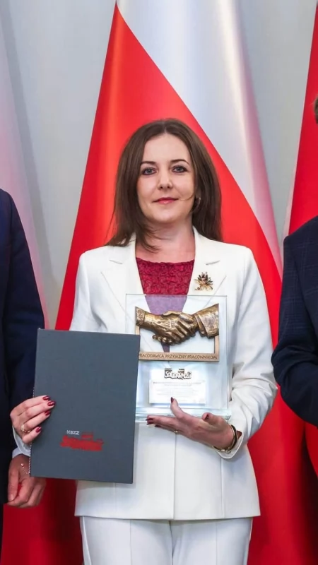 Joanna Dratwa, dyrektor PP nr 4 w Radomsku laureatką konkursu „Pracodawca Przyjazny Pracownikom”