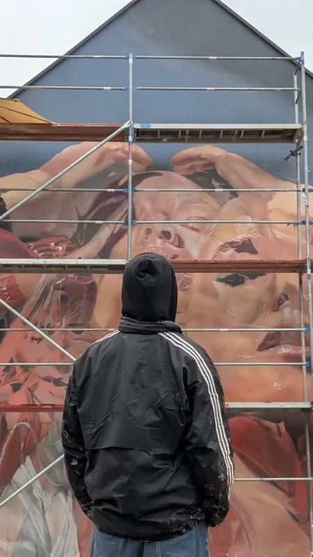 Liderzy kultury. Maciej Szeląg. Murale Maćka: - Nie mam parcia na szkło
