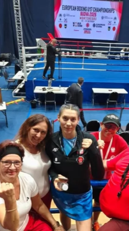 Amelia Stępień z RSB Nokaut brązową medalistką Mistrzostw Europy Kadetów