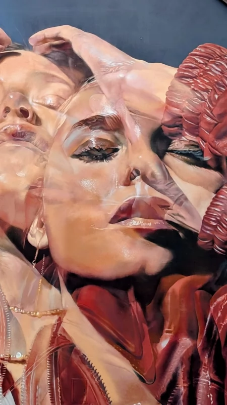 Maciej Szeląg skończył malować mural przy Przedborskiej. Jest efekt wow