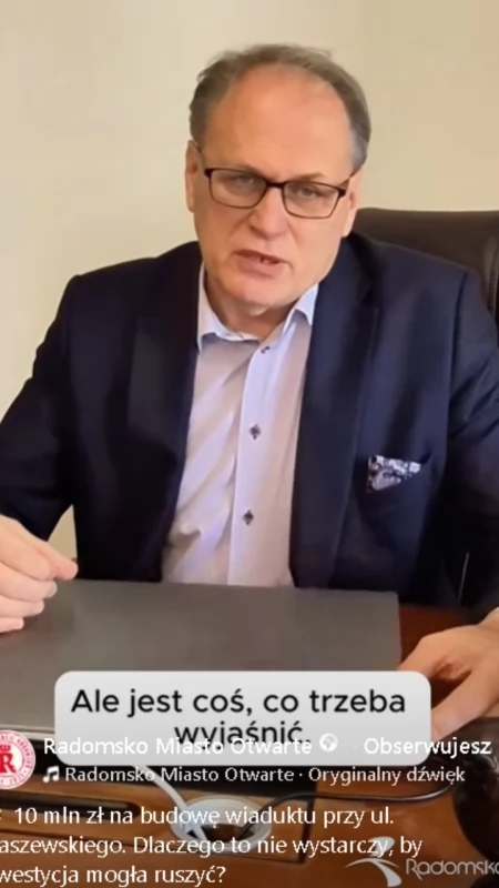 Prezydent Jarosław Ferenc: - Jest coś, co trzeba wyjaśnić. Polityka zwyciężyła nad rozsądkiem. Radomszczanie jeszcze długo będą stali na rogatkach