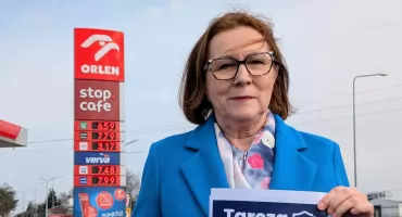 [WIDEO] Poseł Anna Milczanowska: - Tusk łupi Polaków. Bezzasadne jest wprowadzanie takich cen