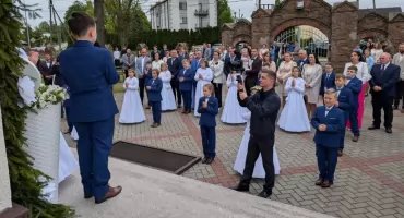 Pierwsza Komunia Święta w parafii św. Stanisława BM w Pławnie