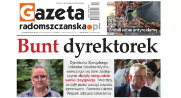 Sprawdź, o czym przeczytasz w najnowszym wydaniu Gazety Radomszczańskiej