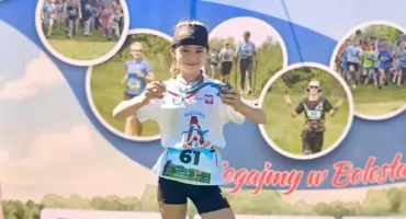 Sukcesy 10-letniej biegaczki Leny Węgrzyńskiej