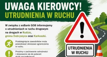 Utrudnienia w ruchu. Powodem ESBANK GO 8