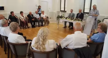 [ZDJĘCIA] Złote Gody. Dziewięć par otrzymało medale Za Długoletnie Pożycie Małżeńskie