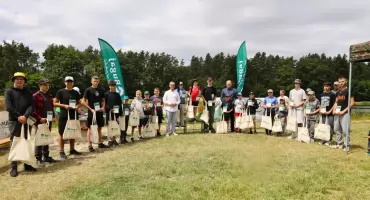 Katarzyna Zamożna i Konstanty Watała najlepsi w pierwszej edycji „Wędkarskiego Otwarcia Wakacji”