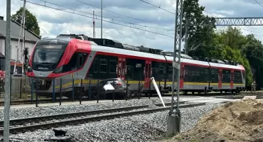 Radomsko [PILNE] Wypadek na przejeździe kolejowym przy Kościuszki