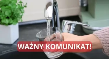 Uwaga mieszkańcy: woda z wodociągu Włynice skażona bakteriami coli