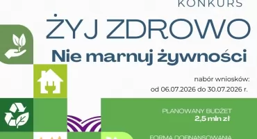 WFOŚiGW w Łodzi przeznacza  2,5 mln zł na walkę z marnowaniem żywności i promocję zdrowia