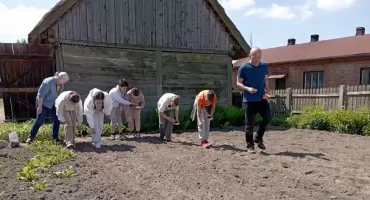 Od pola do apteczki w Zagrodzie Tatarskiej. Wszystkie pięknie kwitnie