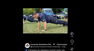 [WIDEO] Radomszczańscy policjanci 