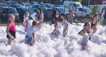 Piąte urodziny Aquary. Była piana, muzyka i sport do wieczora