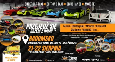 Lamborghini, Ferrari, McLaren, Mercedes, Challenger, BMW i inni - brzmi dobrze? Impreza pod MDK