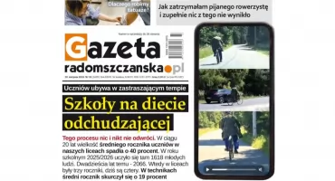 Szkoły na diecie, trzeźwy po połówce, tatuaże i lumpeksy. Już jest najnowsze wydanie Gazety Radomszczańskiej