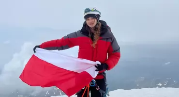 Granice strachu i lekcja pokory. Aleksandra Łęska z Radomska każdą złotówkę wydawała na górski sprzęt