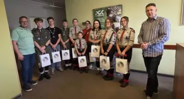 PGK dziękuje młodym wolontariuszom. Harcerze pomogli w czasie wielkiej awarii wody