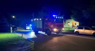 Sygnał z systemu E-Call. Na miejsce pojechali strażacy, ratownicy i policjanci