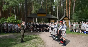 [ZDJĘCIA] Zlot Drużyn Hufca ZHP Radomsko w stanicy w Białym Brzegu