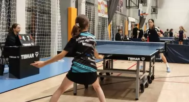 I WTK w tenisie stołowym. Zagrała trójka kadetów UMLKS-u Radomsko