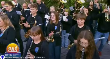 Gminna Orkiestra Dęta z Gorzkowic zagrała w 