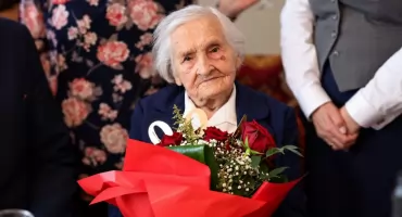 Radomszczanka Stanisława Jaczyńska obchodziła setne urodziny. Życzenia złożył jej prezydent