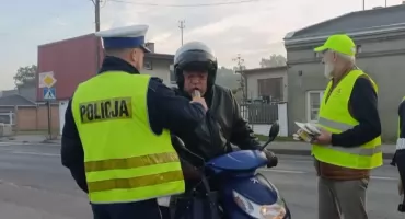 Trzeźwy poranek na Narutowicza był całkowicie trzeźwy. Dmuchało 50 kierujących